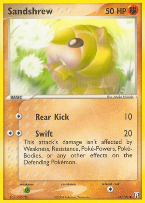 Sandshrew (74/109) - Team Rocket Returns