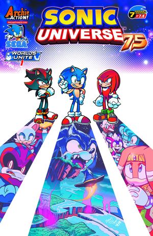 Sonic Universe #75 (Evan Stanley Variant Cover)