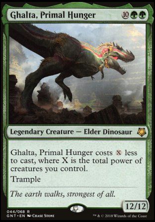 Ghalta, Primal Hunger (Game Night) Trading Card