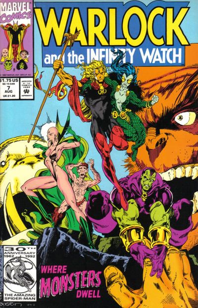 Warlock and the Infinity Watch #7 Comic
