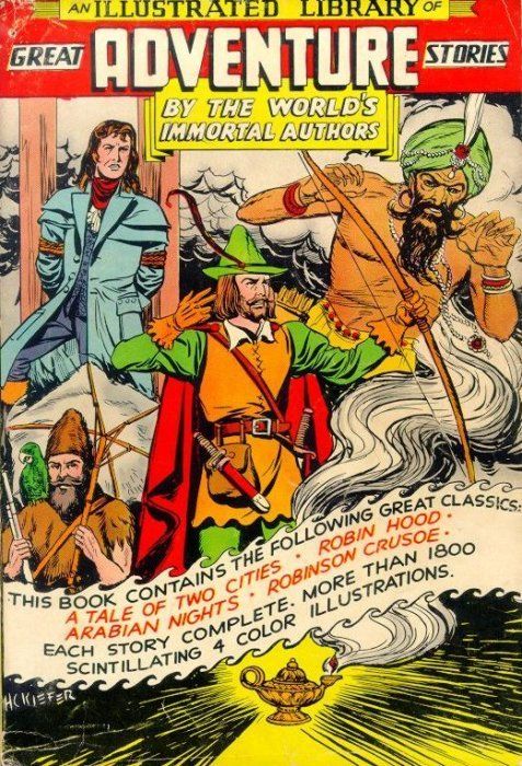 An Illustrated Library of Great Adventure Stories #nn Comic