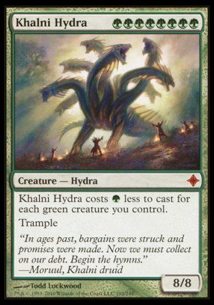 Khalni Hydra (Rise of the Eldrazi) Trading Card