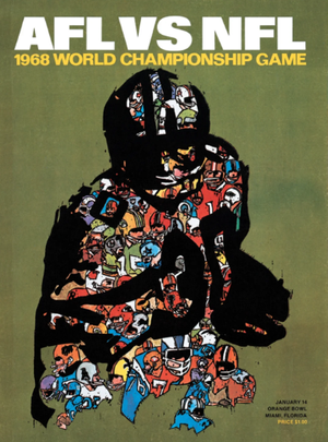 World Championship / Super Bowl II Game Program #2