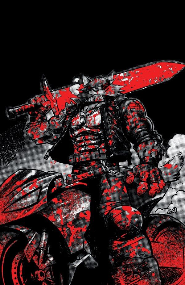Super Mondo Mega Mutts #2 (Cover H 1:50 Juan Gedeon Bloody Virgin Variant) Comic