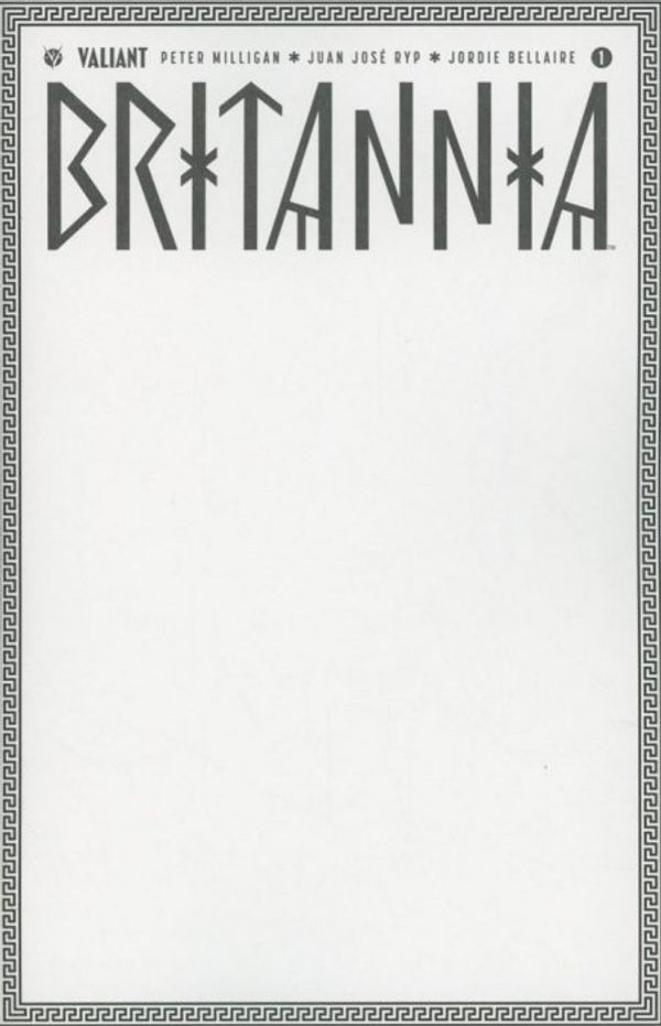 Britannia #1 (Cover C Blank Cover)