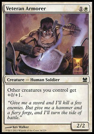 Veteran Armorer (Modern Masters) Trading Card