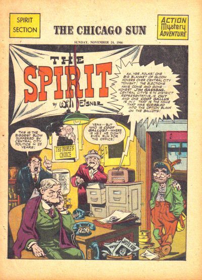 Spirit Section #11/24/1946 Comic