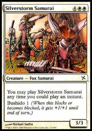 Silverstorm Samurai (Betrayers of Kamigawa) Trading Card