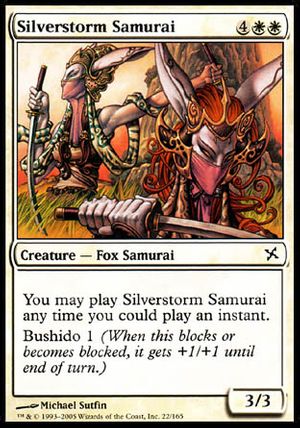 Silverstorm Samurai (Betrayers of Kamigawa)