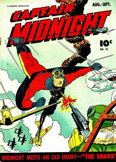 Captain Midnight #33 Comic