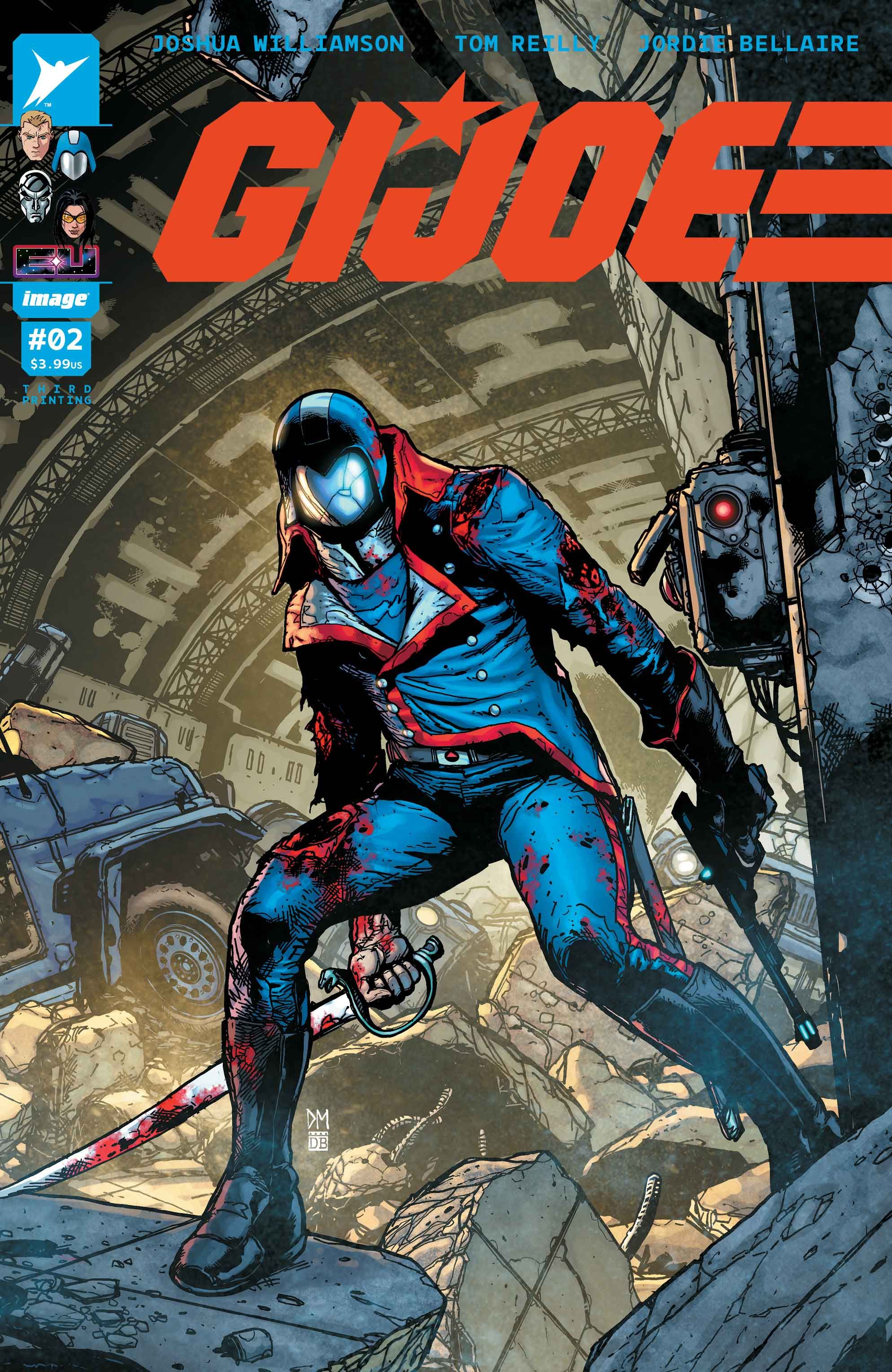 G.I. Joe #2 (3rd Ptg Cvr B Doug Mahnke & David Baron Variant) Comic