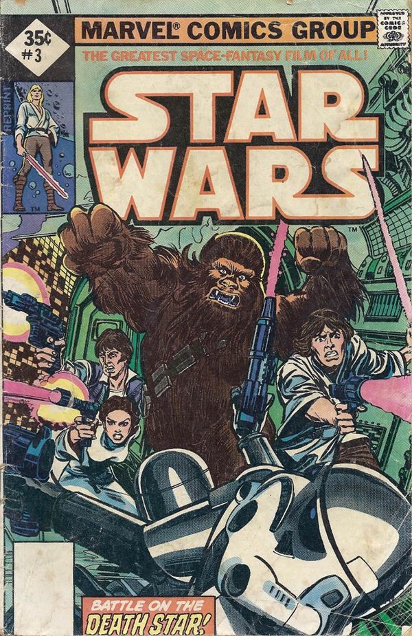 Star Wars #3 (No UPC w/ "Reprint" on Cover Variant)