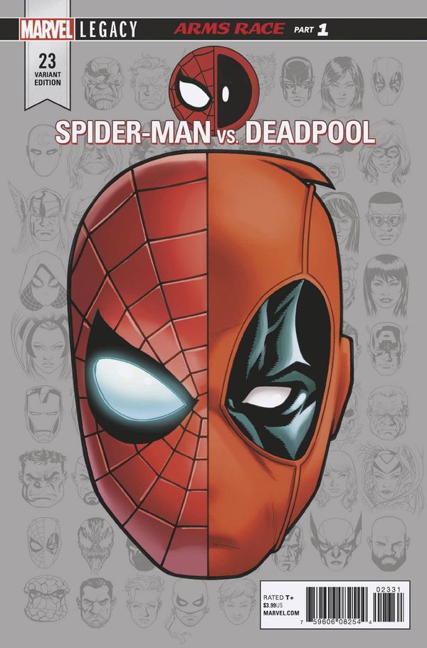 Spider-man Deadpool #23 (Mckone Legacy Headshot Variant Leg)