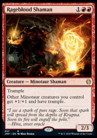 Rageblood Shaman (Jumpstart) Trading Card