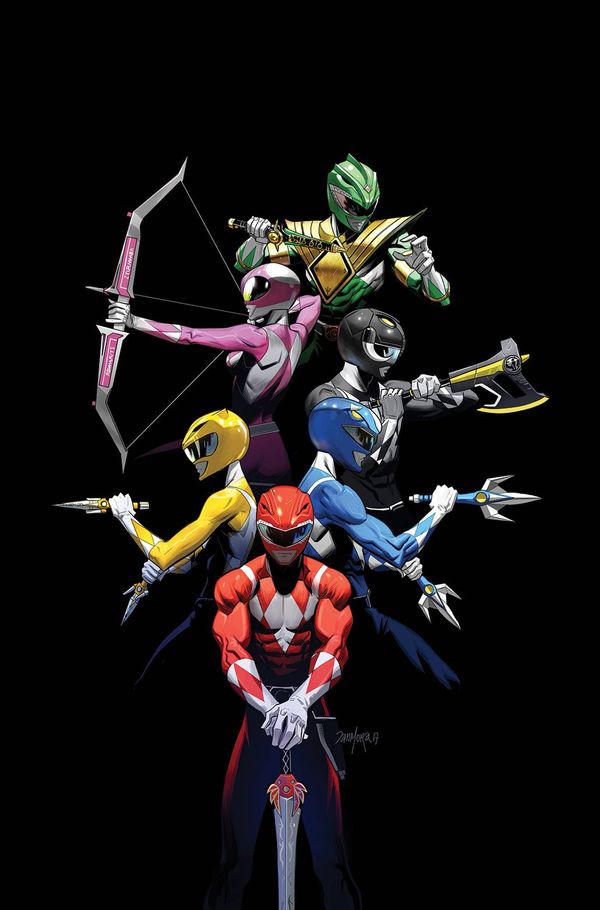 Mighty Morphin Power Rangers Annual #2017 (10 Copy Cover Mora Variant)