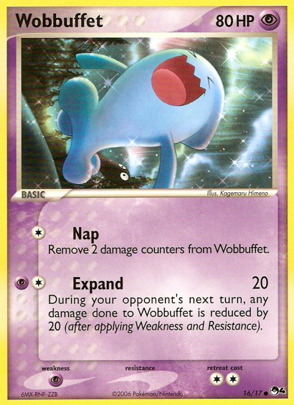 Wobbuffet (16/17) - POP Series 4 Pokémon Card