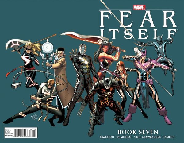 Fear Itself #7 (Tan Variant Cover)