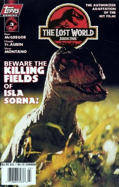 The Lost World: Jurassic Park #3 Comic