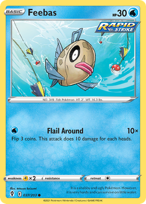 Feebas (37/203) - Evolving Skies