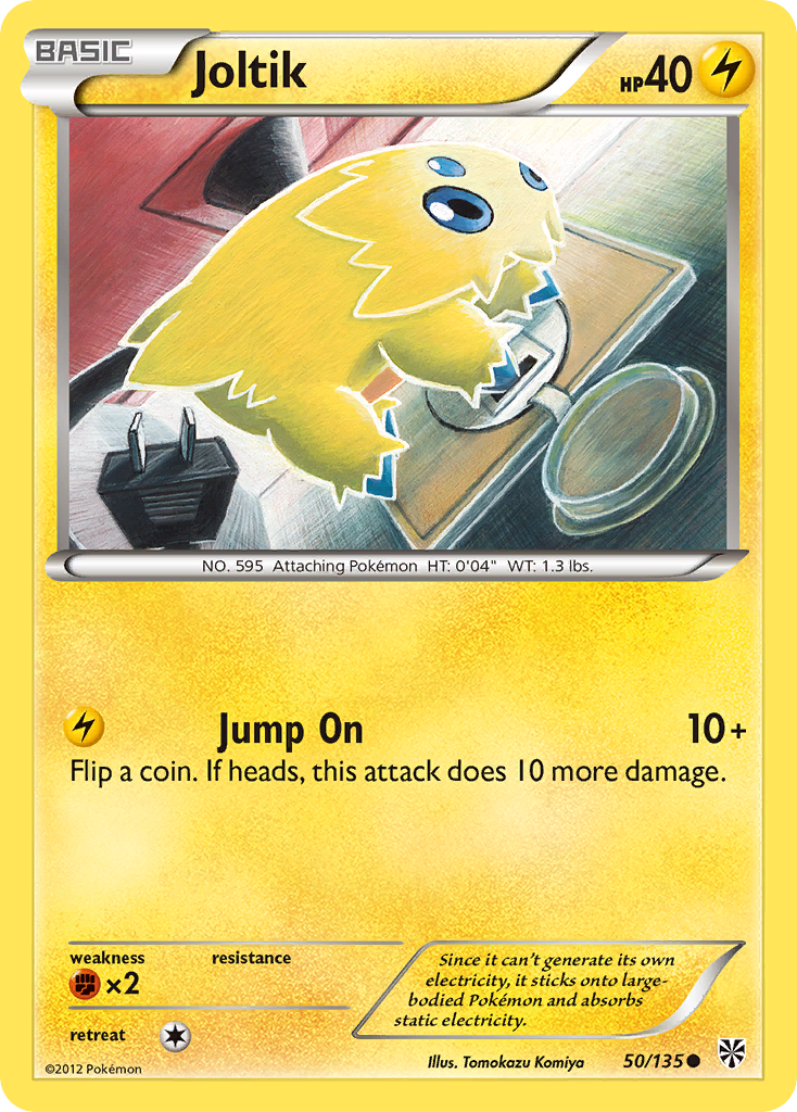 Joltik (50/135) - Plasma Storm Pokémon Card