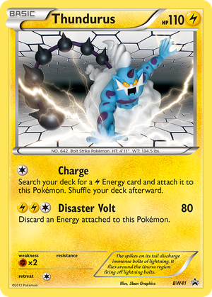 Thundurus (BW41) - BW Black Star Promos