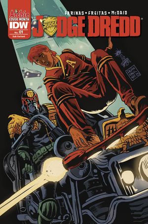 Judge Dredd (ongoing) #1 (Archie 75th Annv Variant)