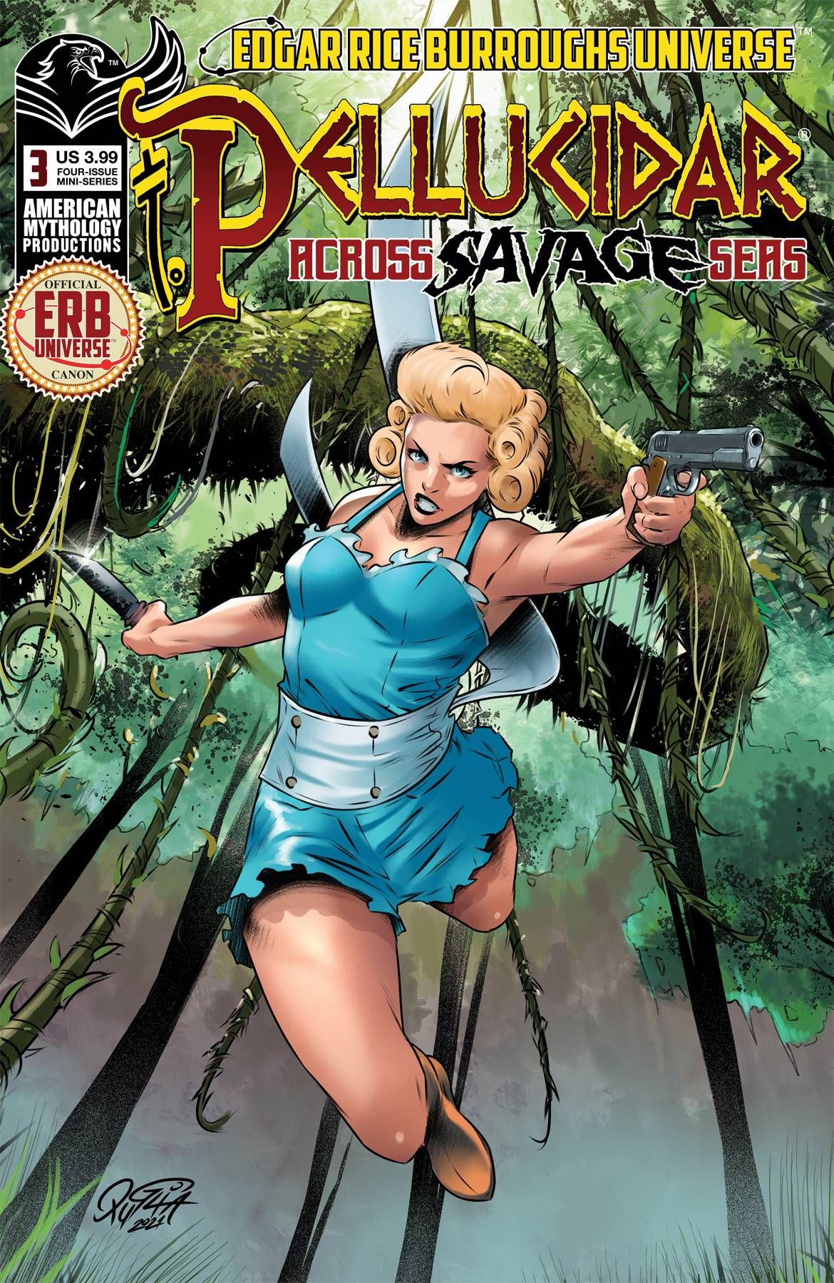 Pellucidar: Across Savage Seas #3 Comic