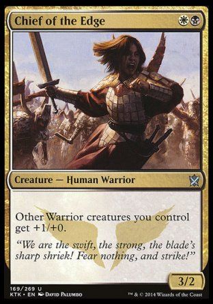 Chief of the Edge (Khans of Tarkir) Trading Card