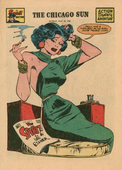 Spirit Section #5/25/1947 Comic