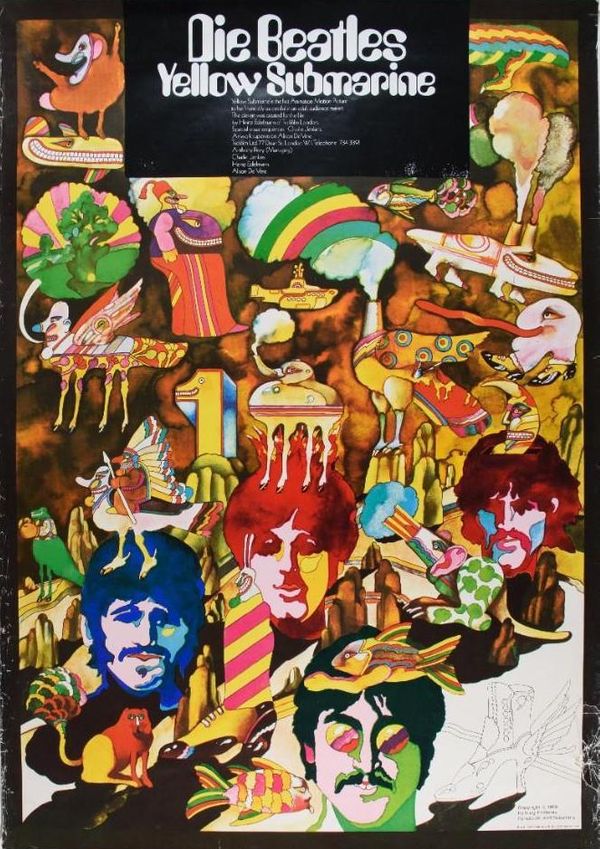 The Beatles Yellow Submarine Promotional 1968