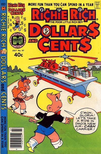Richie Rich Dollars and Cents #97 Comic