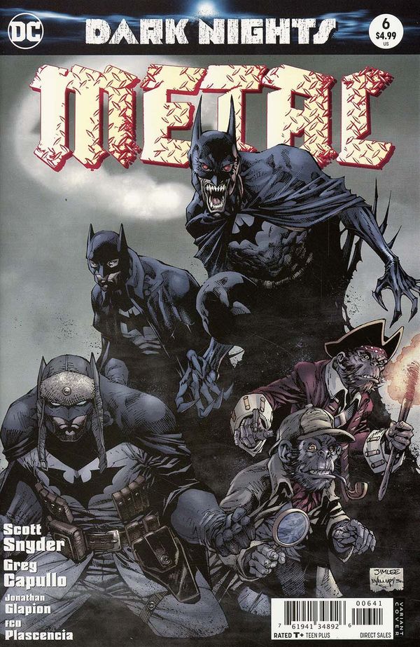 Dark Nights Metal #6 (Lee Variant Cover)