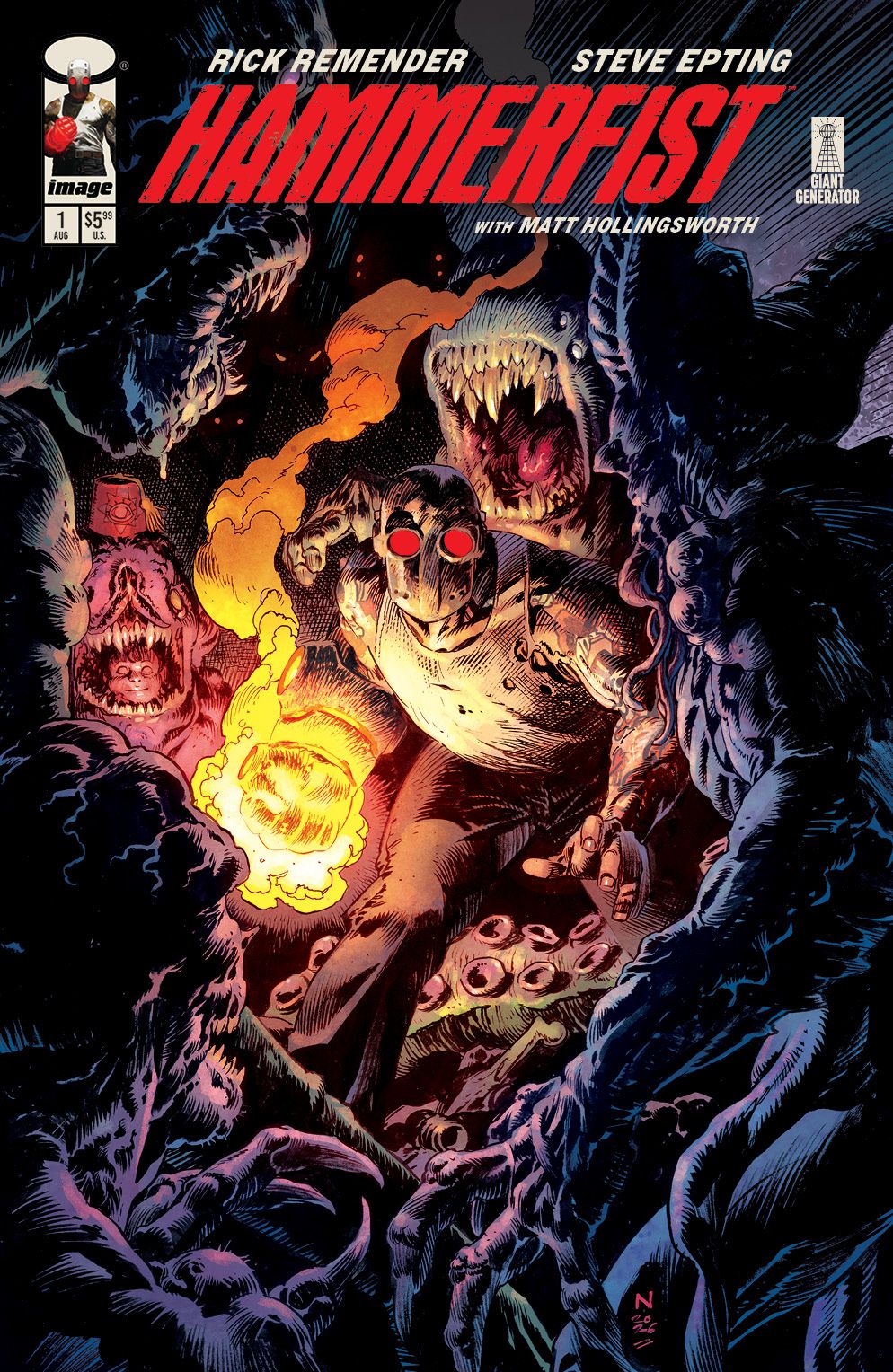 Hammerfist #1 (Cvr C Nic Klein Variant) Comic
