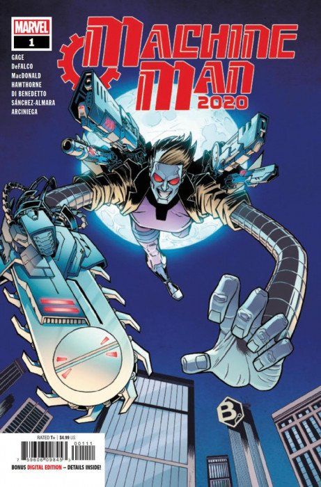 Machine Man 2020 #1 Comic