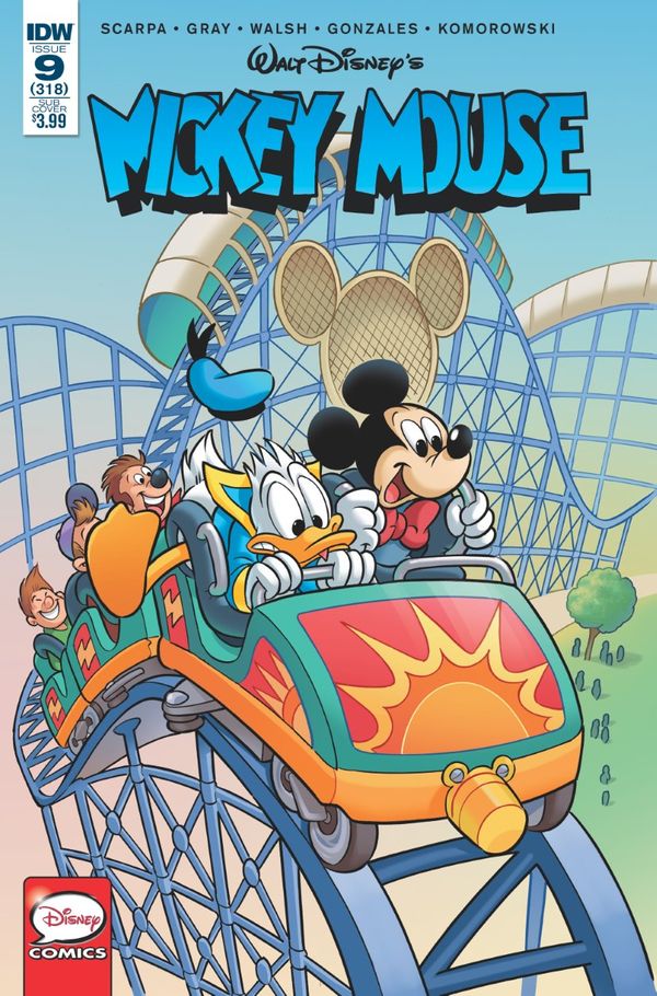 Mickey Mouse #9 (Subscription Variant)