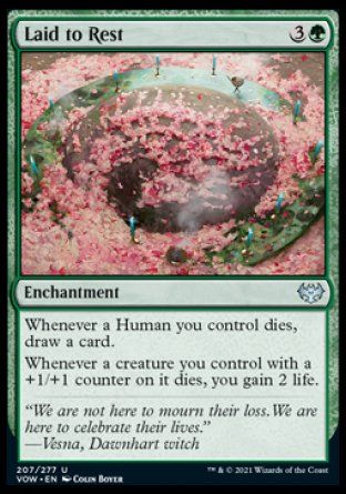 Laid to Rest (Innistrad: Crimson Vow) Trading Card