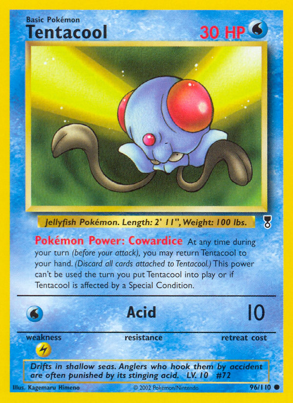 Tentacool (96/110) - Legendary Collection Pokémon Card