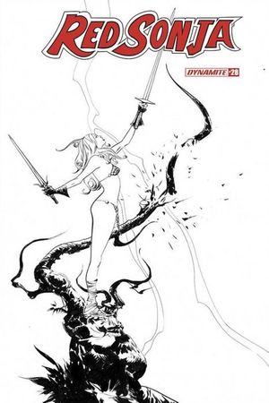 Red Sonja #28 (30 Copy Lee B&w Cover)