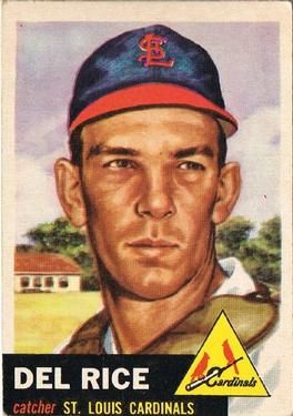 Del Rice 1953 Topps #68 Sports Card