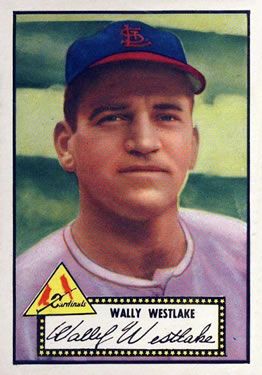 Wally Westlake 1952 Topps #38 Sports Card
