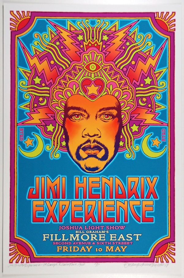1968/2017-David Byrd-Fillmore East-Jimi Hendrix Experience