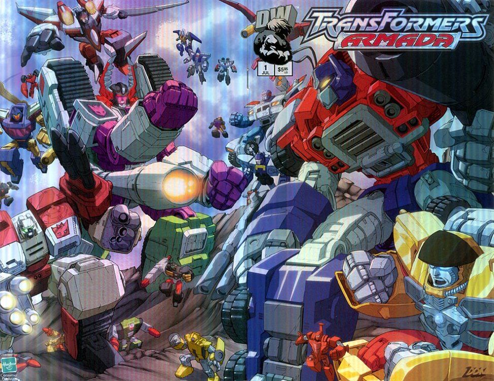 Transformers Armada Comic