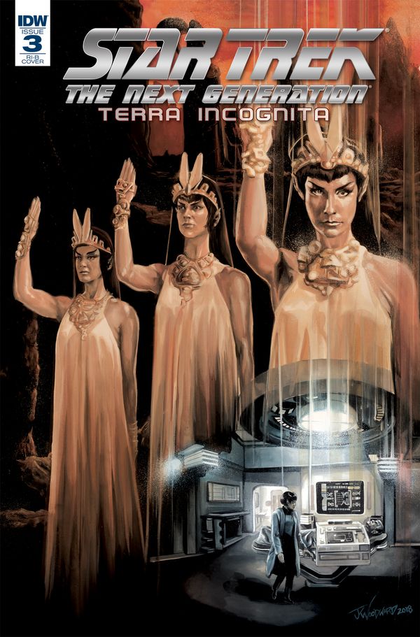 Star Trek: The Next Generation: Terra Incognita #3 (25 Copy Cover Woodward)
