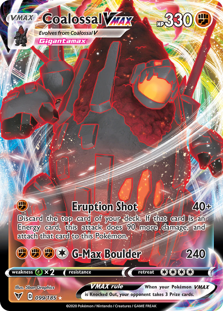 Coalossal Pokémon Card