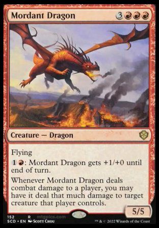 Mordant Dragon (Starter Commander Decks) Trading Card