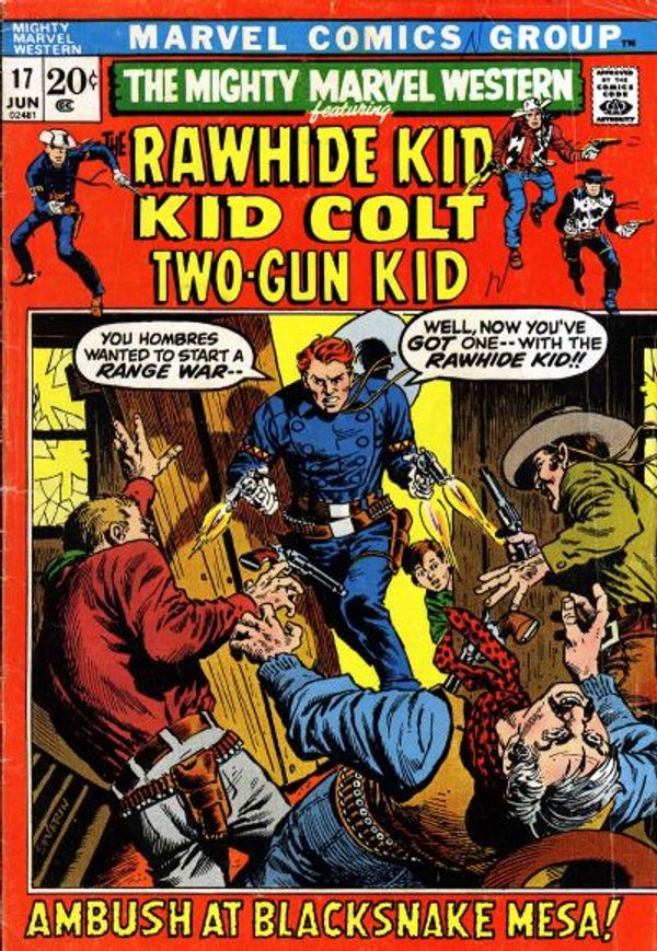 The Mighty Marvel Western #17