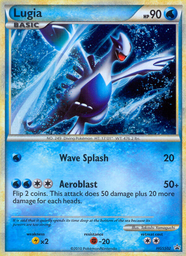 Lugia (HGSS02) - HGSS Black Star Promos Pokémon Card