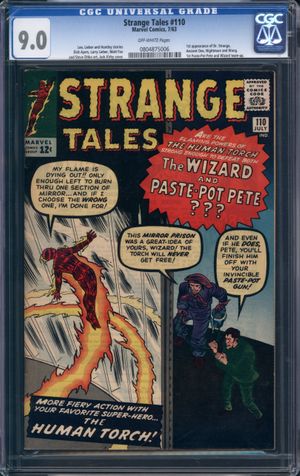 Strange Tales #110
