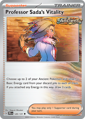 Professor Sada's Vitality (Trainer: Supporter) (120/131) - Prismatic Evolutions