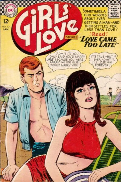Girls' Love Stories #124 Comic